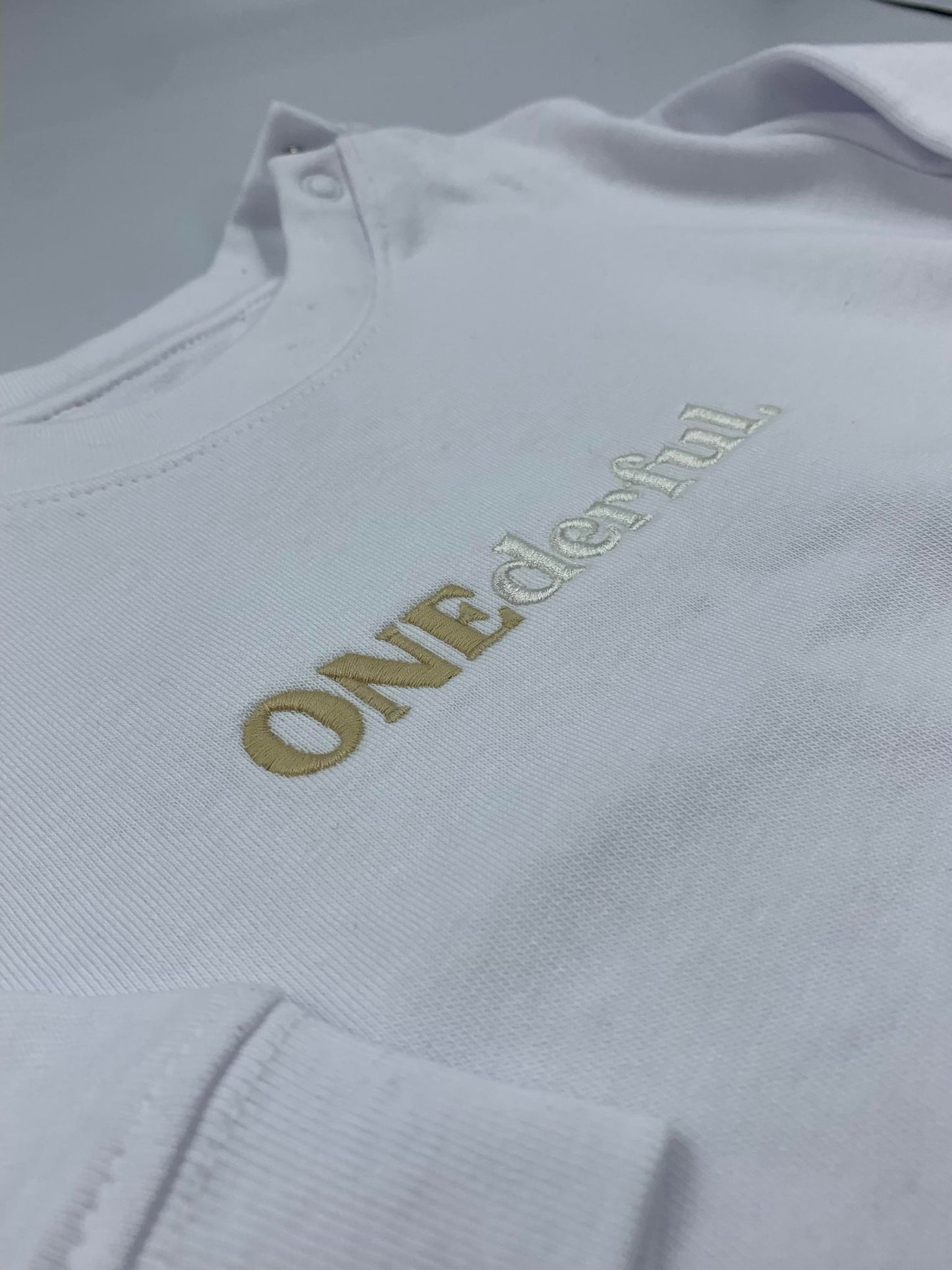 Sustainable Baby Crew Neck ONEderful Sweatshirt