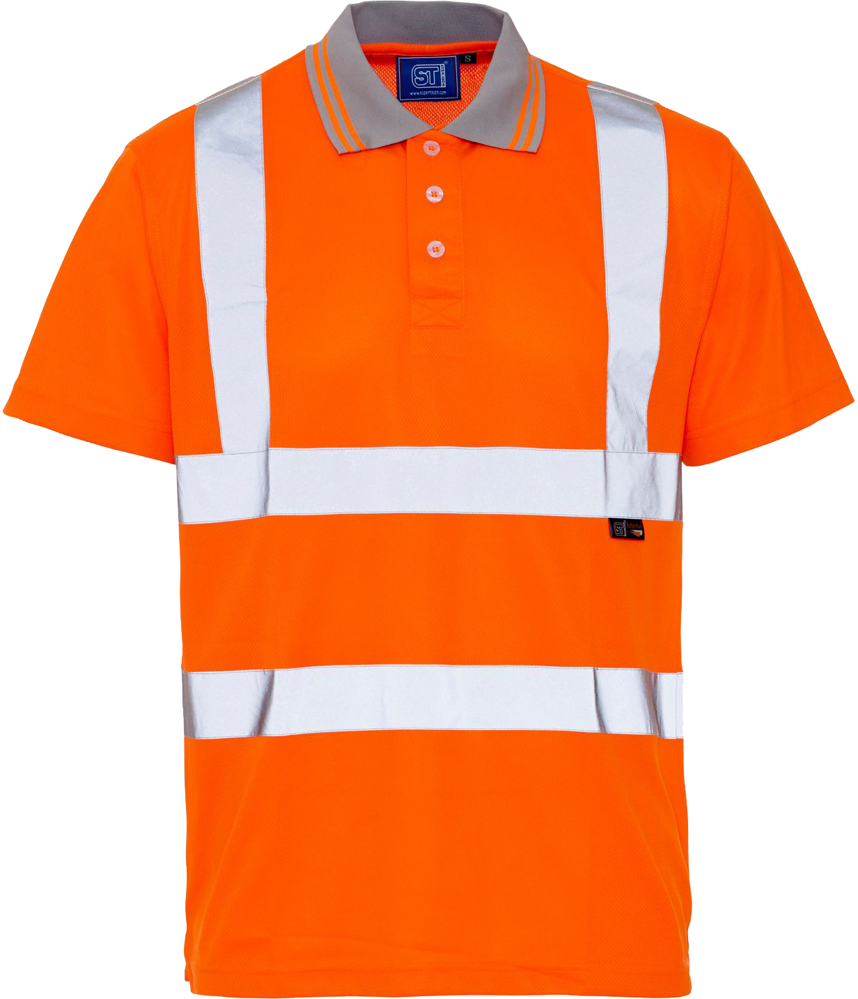 20 x Supertouch Hi Vis Polos + Free Logo & Delivery