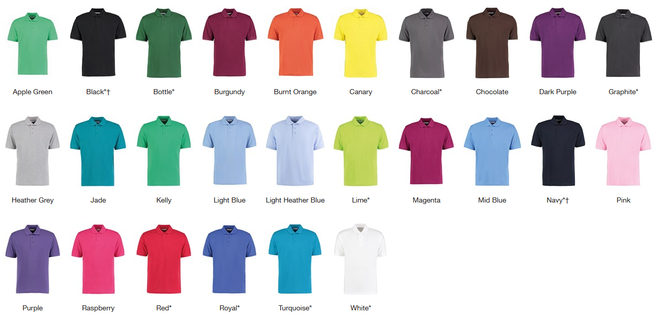 4 x kUSTOM kIT Polos + Free Logo & Delivery