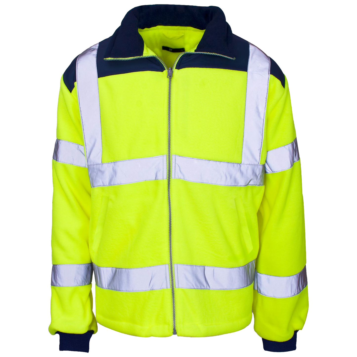 SUPERTOUCH HI VIS Rain Patch Fleece Jacket