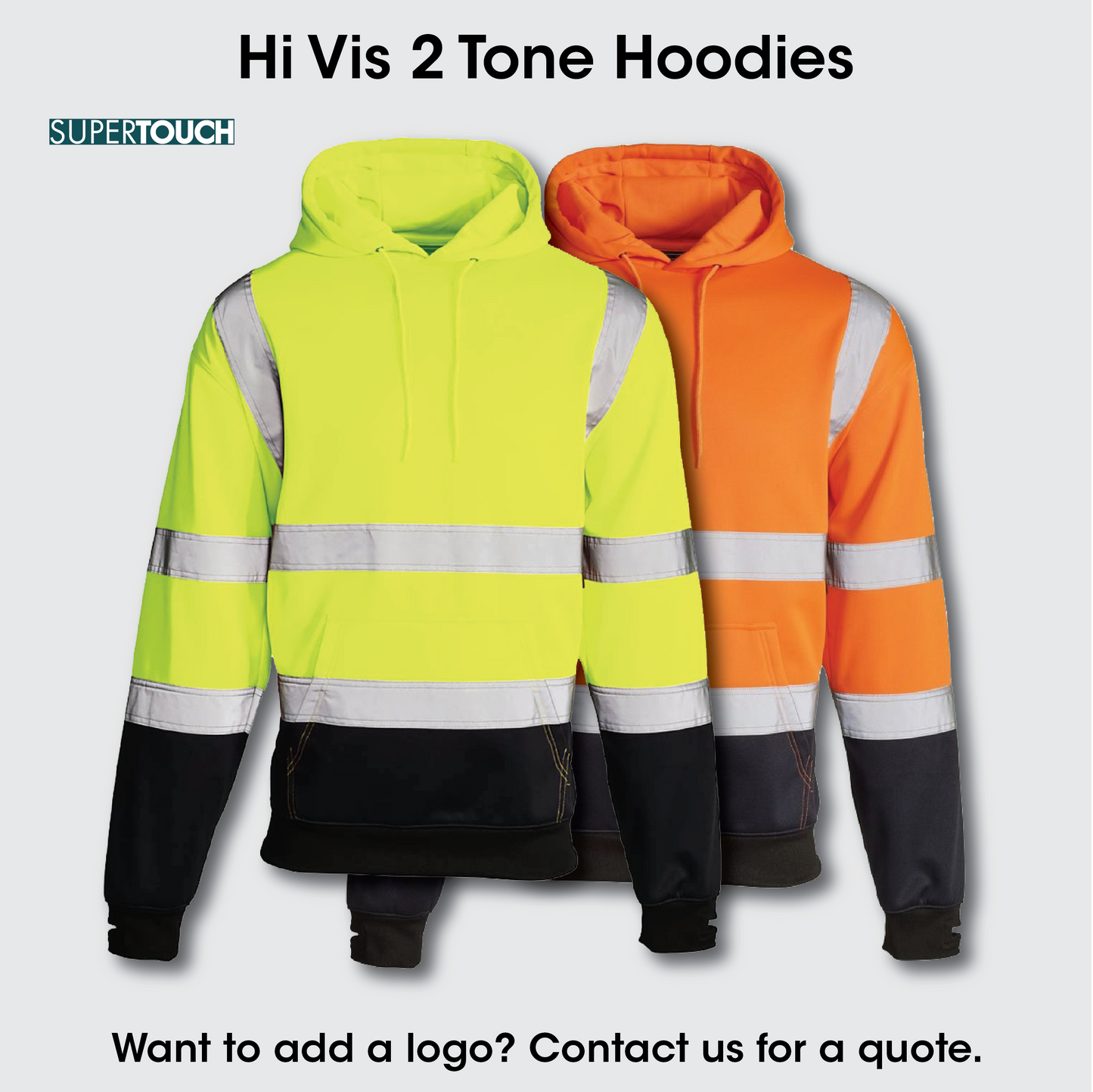 SUPERTOUCH HI VIS 2Tone Hoody