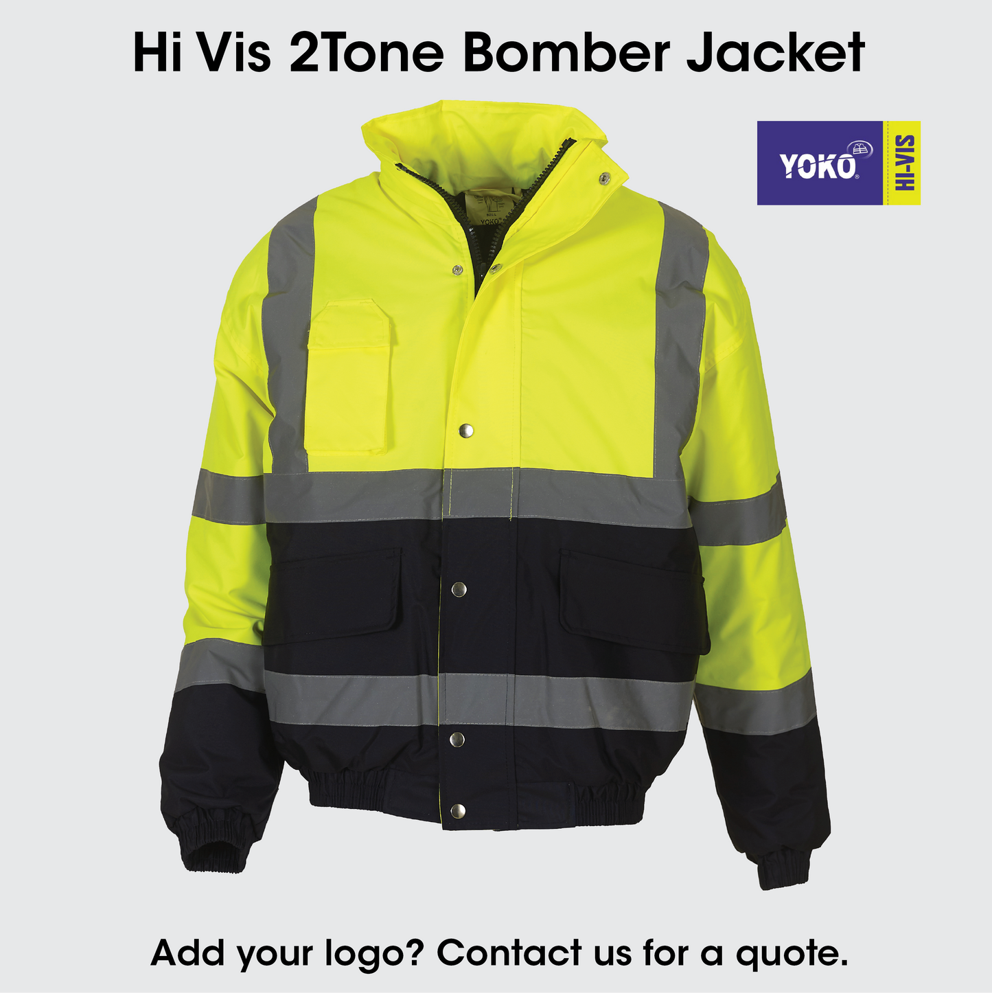 Yoko 2Tone Bomber Jacket - Clearance