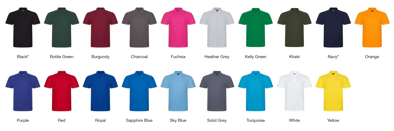 4 x Pro RTX Polos + Free Logo & Delivery