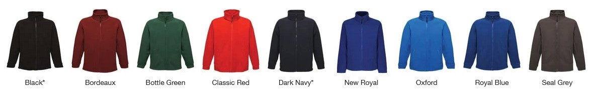 8 x Regatta Thor III Fleece - Incl. Logo + FREE Delivery