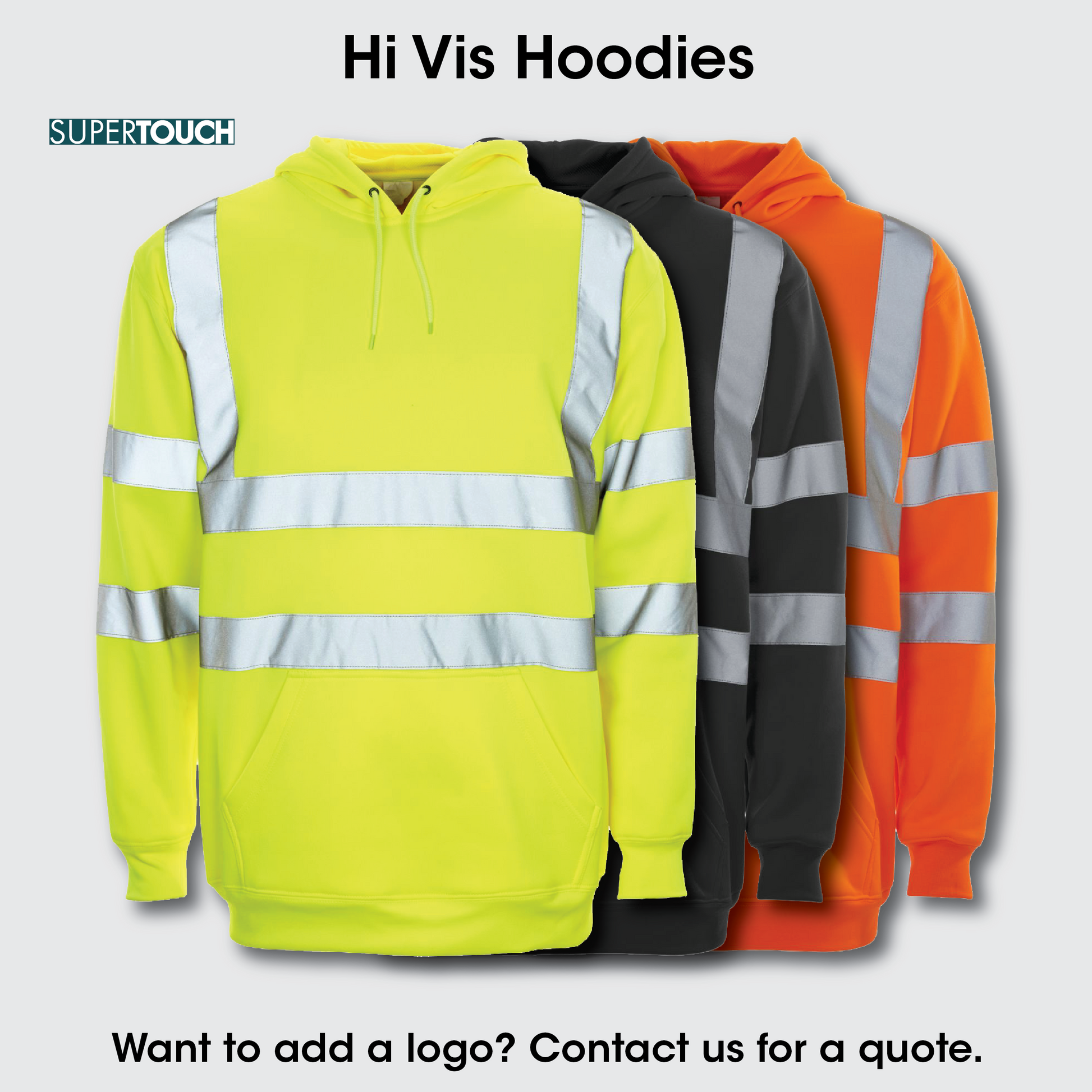 SUPERTOUCH HI VIS Hoody – Masterkrest