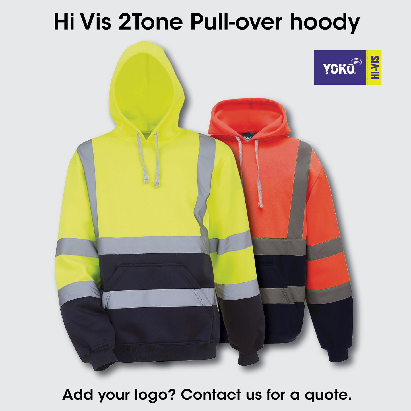 YOKO HI VIS 2Tone Hoody