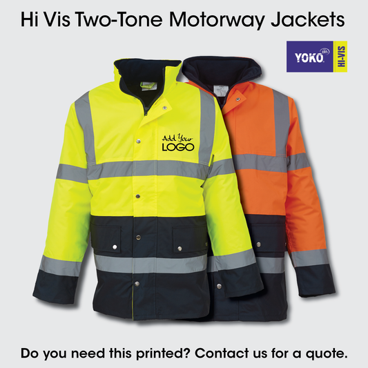 YOKO HI VIS 2Tone Motorway Jacket